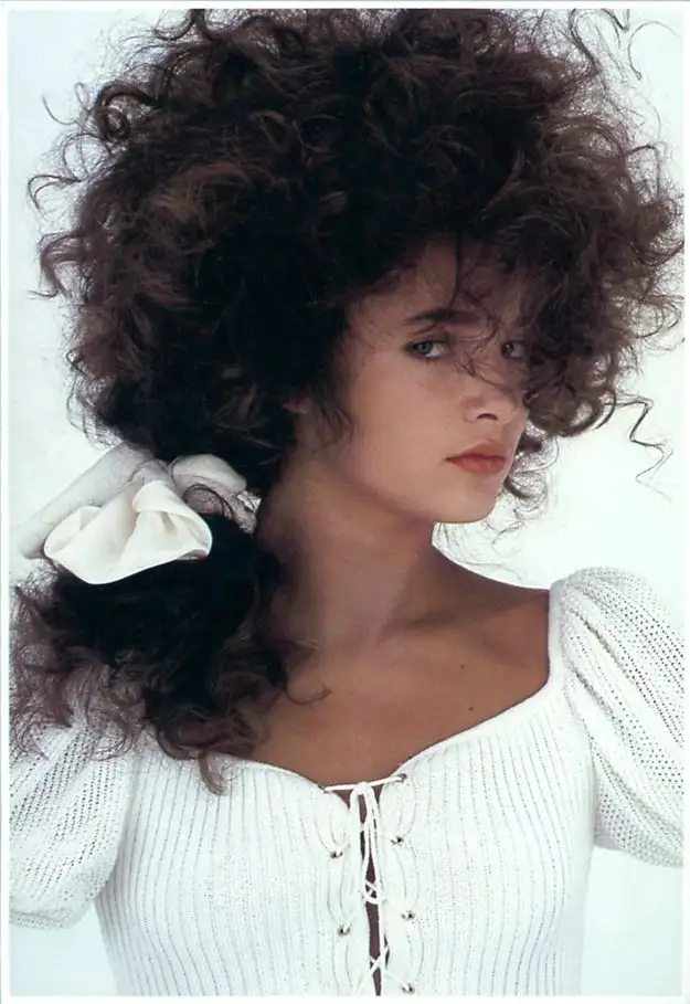 80s curly hair 16