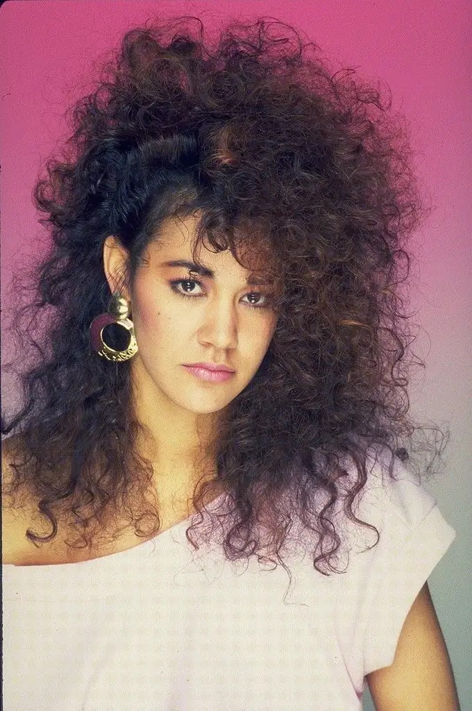 80s curly hair 17