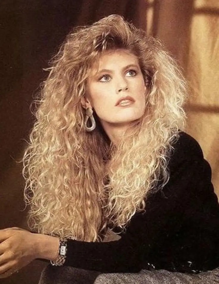 80s curly hair 9