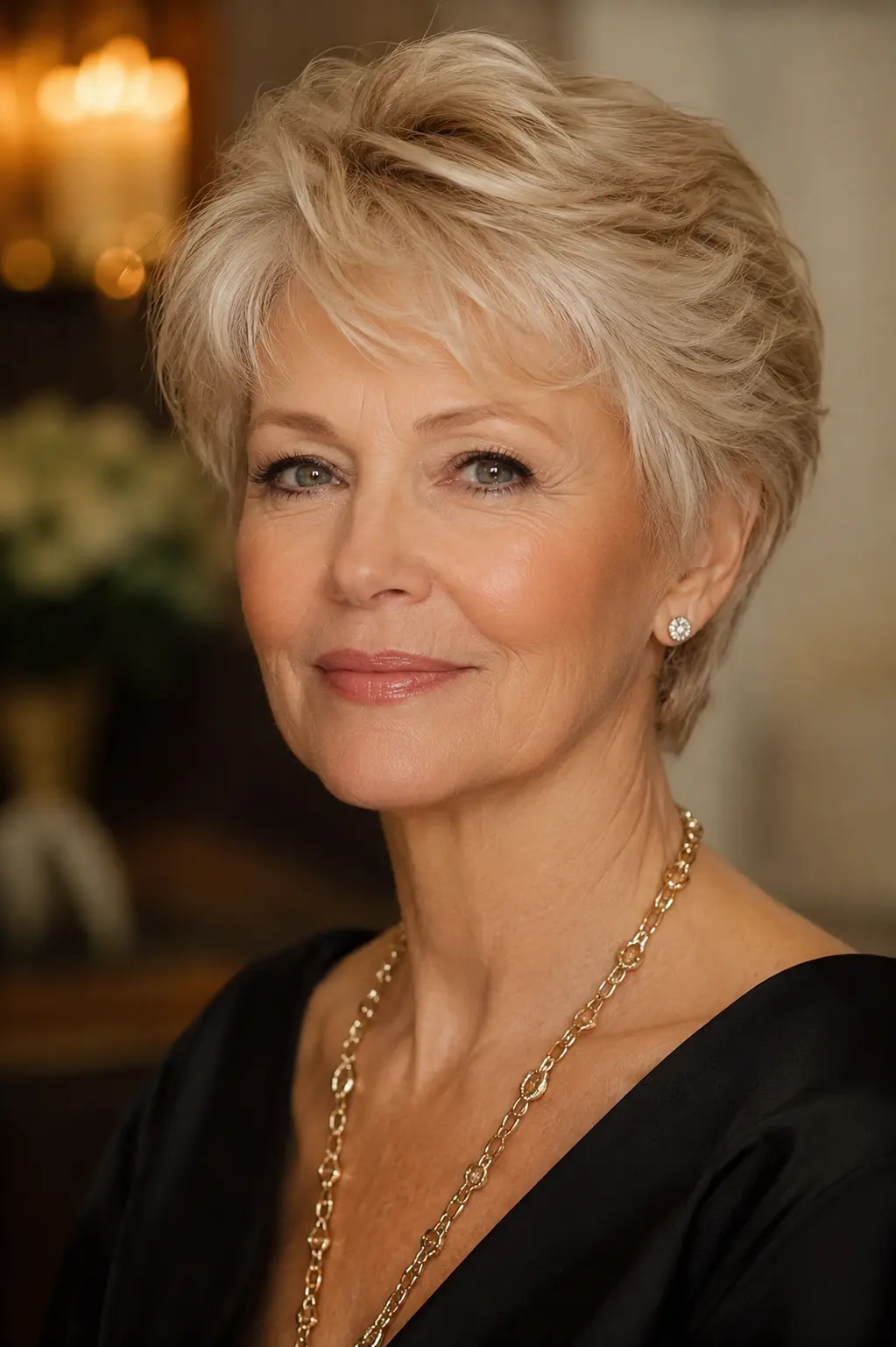 Feathered Pixie a la Jane Fonda 1