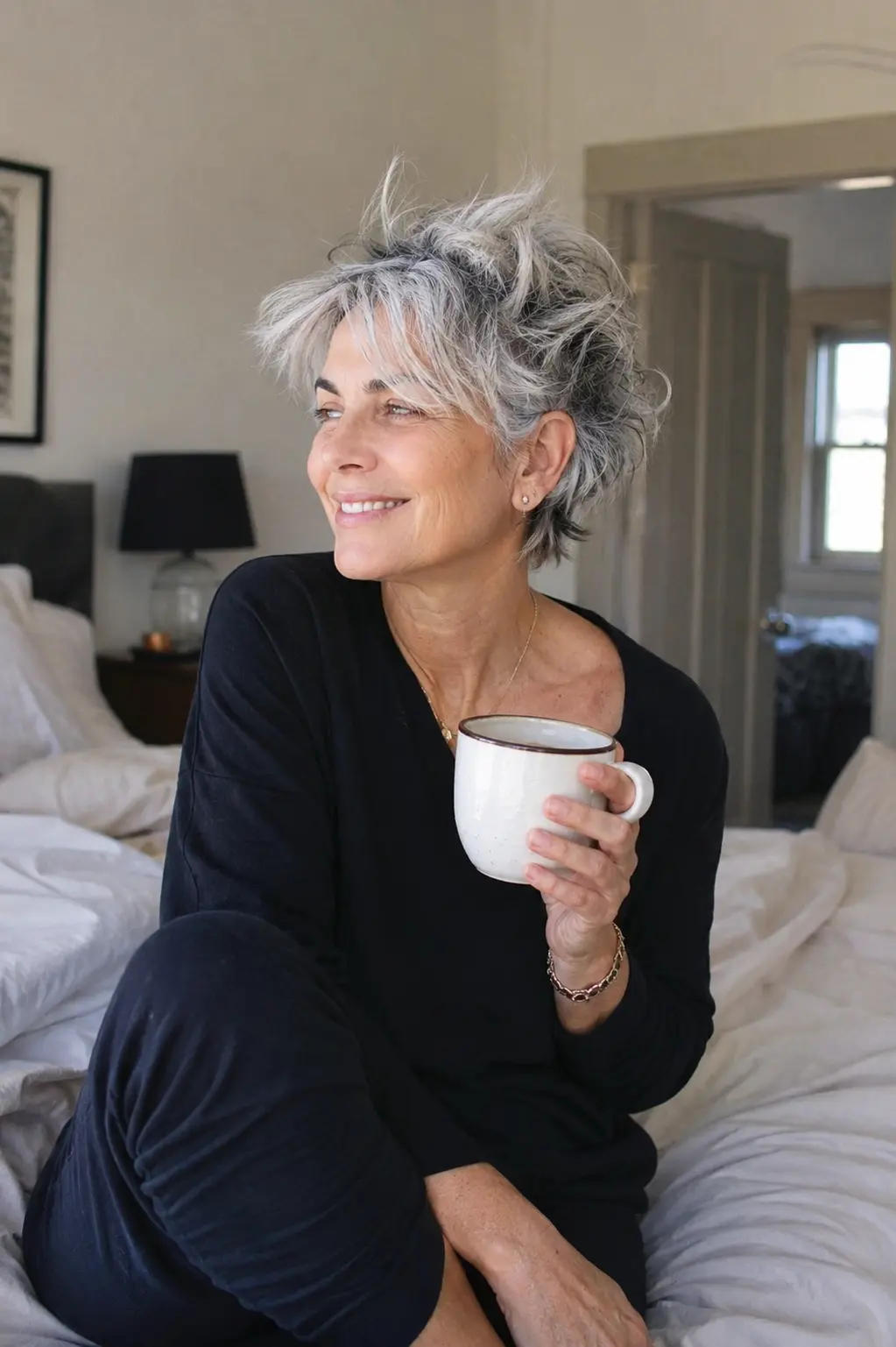 Messy Bedhead Pixie for Effortless Cool 1