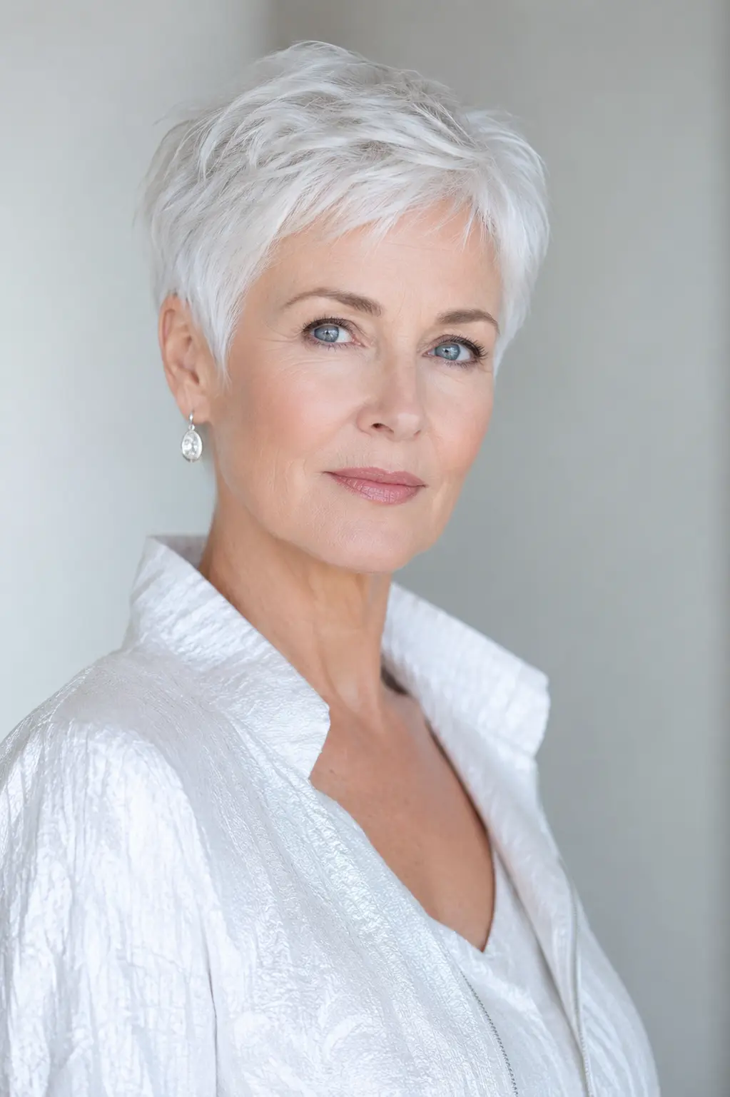 Winter White Pixie for Cool Complexions 1