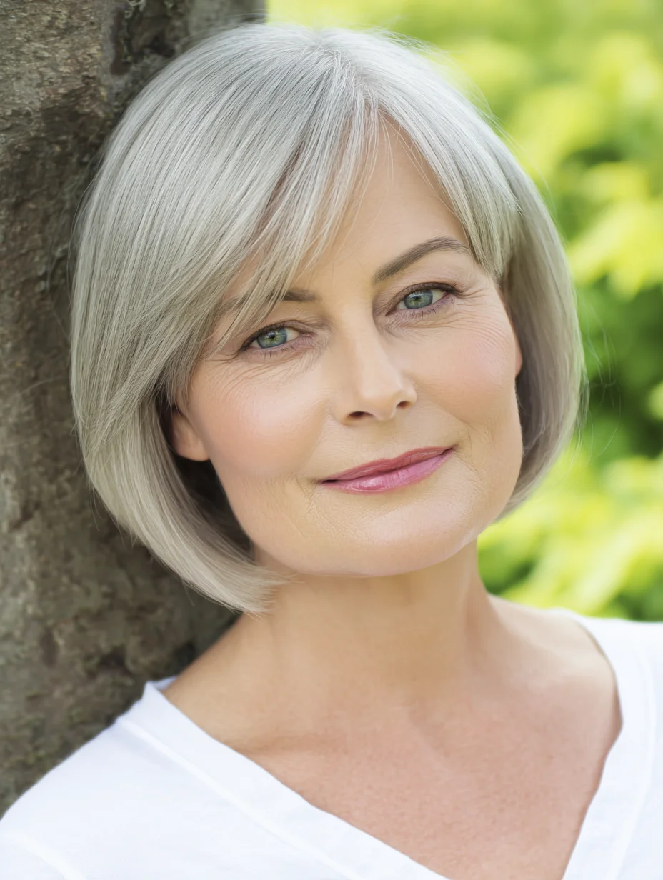 classic bob with soft ends
