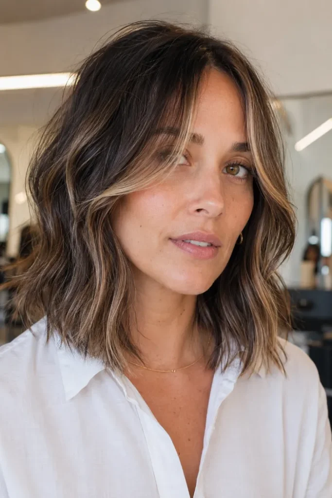 collarbone shag lob with soft money piece 683x1024 1