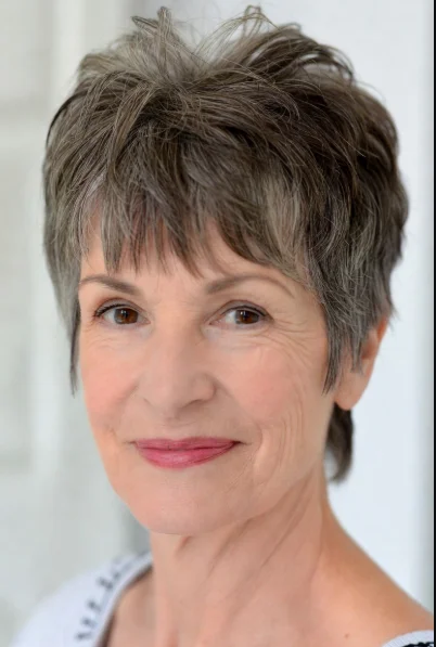 short hair older women over 50 simple 11