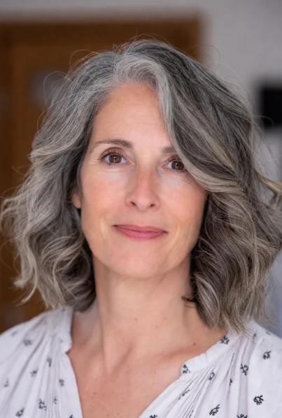 short hair older women over 50 simple 6