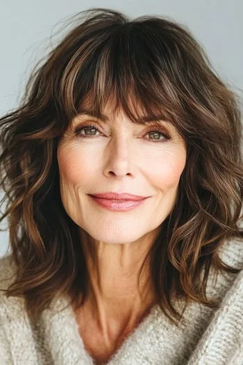 shoulder length hair with bangs over 60 4