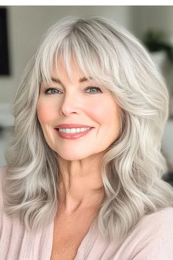 shoulder length hair with bangs over 60 7