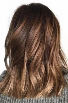 soft autumn hair color for warm skin tone idea 2