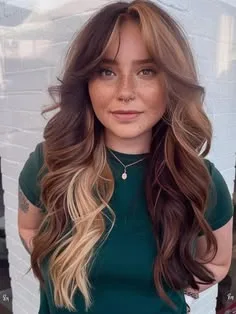 soft autumn hair color for face shape idea 3