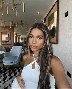 soft autumn hair color for face shape idea 5