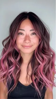soft autumn balayage hair color idea 4