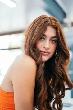 soft autumn balayage hair color idea 6