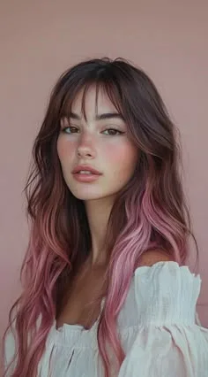 soft autumn hair color styling idea 2