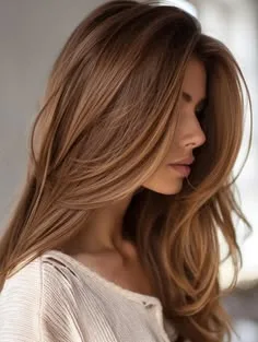 soft autumn hair color styling idea 3
