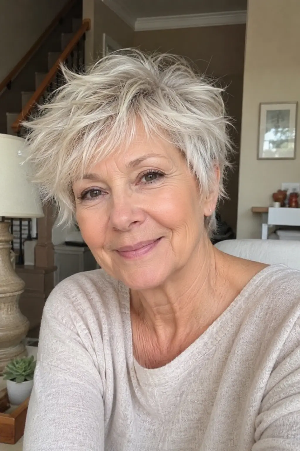soft wispy pixie cut delicate feathered layers 1